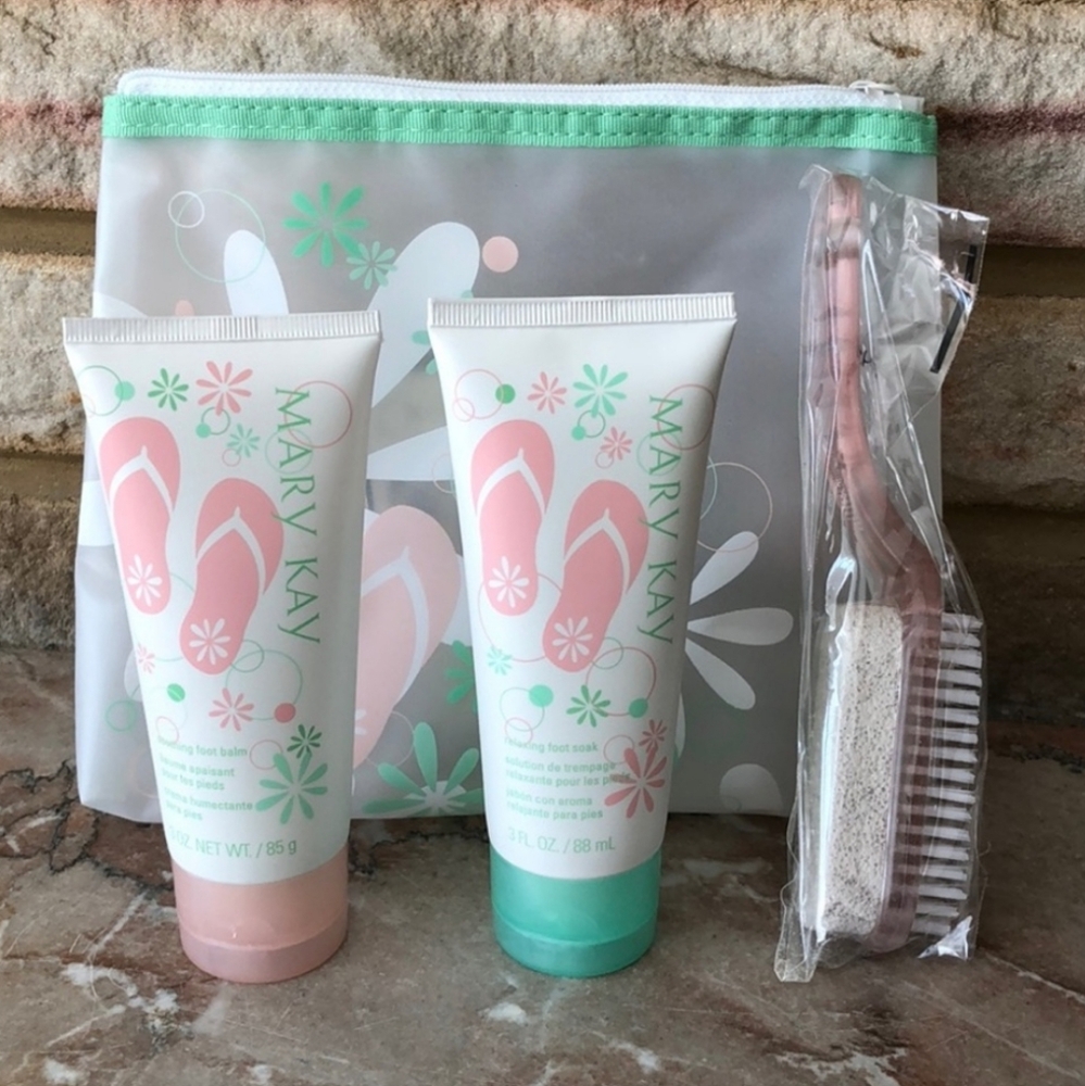 Mary Kay pedicure set ROSEMARY MINT